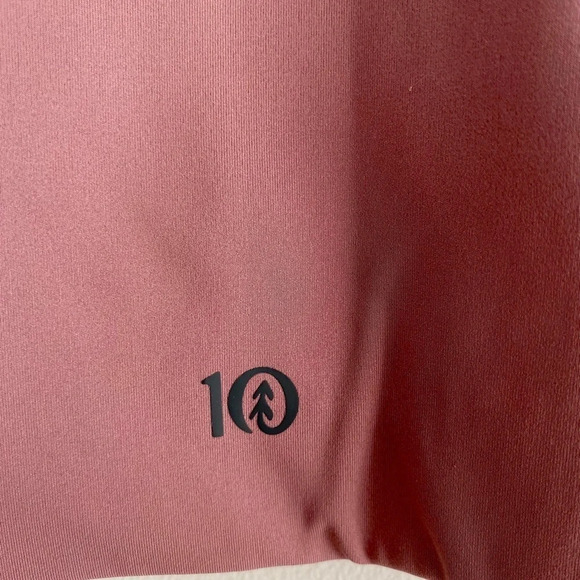 Tentree InMotion Longline Active Recycled Sports Bra Crop Twilight Mauve Size M - Picture 5 of 7